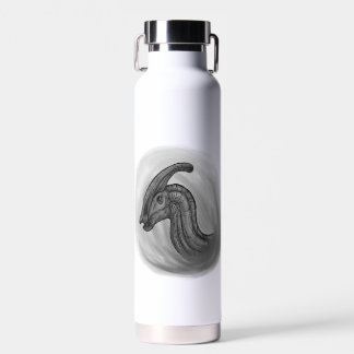Parasaurolophus Sketch Water Bottle