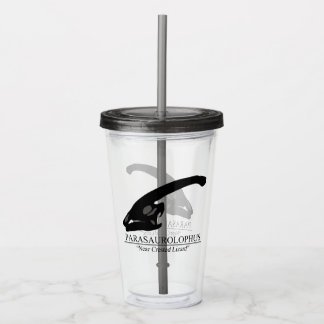 Parasaurolophus Skull Acrylic Tumbler