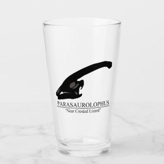 Parasaurolophus Skull Glass