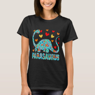 Parasaurus Paraprofessional Paraeducator Dinosaur T-Shirt
