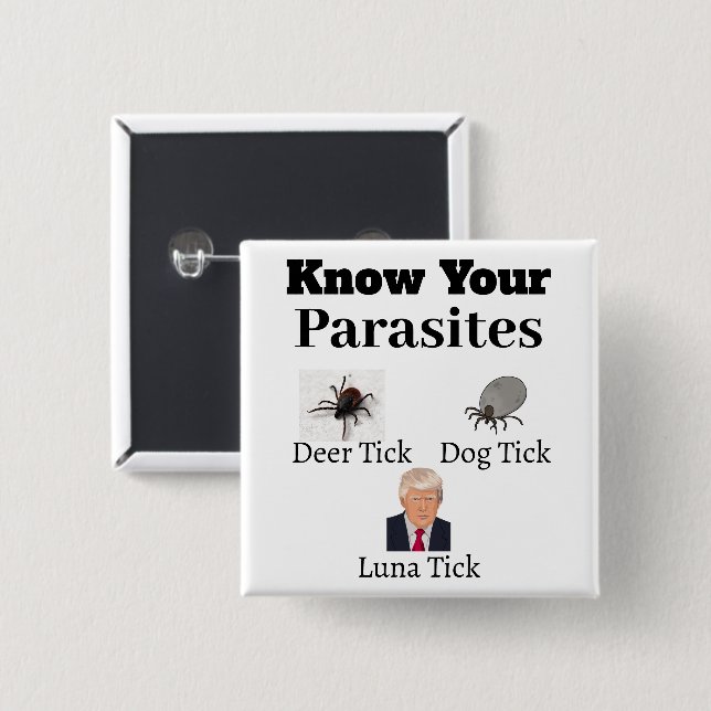 Parasites Button (Front & Back)