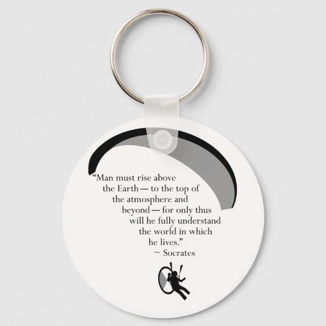 paraSocrates Keychain (Front)
