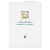 Parasol Teddy Blank Note Cards (Back)