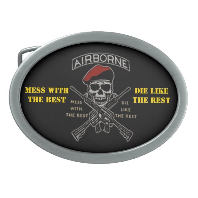 PARATROOPER BELT BUCKLE (Front)
