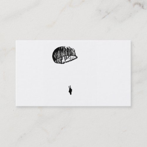 Paratrooper Business Cards