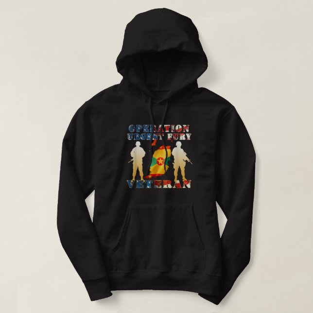 Paratrooper Only The Finest Served 82nd Airborne D Hoodie (Design Front)