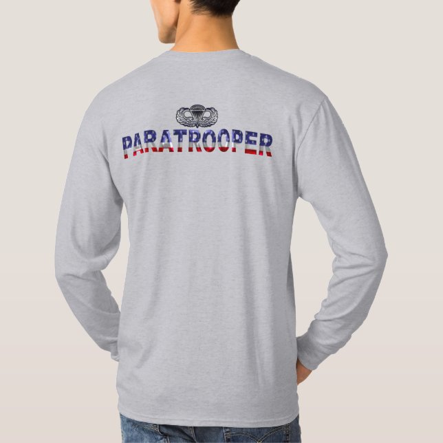 Paratrooper “Proud Airborne” T-Shirt (Back)