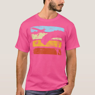 Paratrooper Vintage Retro Skydiving Parachute T-Shirt