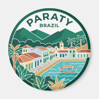 Paraty Brazil Magnet