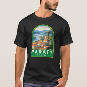 Paraty Brazil Travel Art Vintage T-Shirt