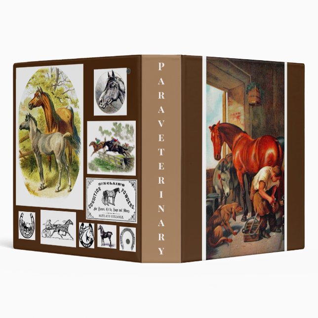 "Paraveterinary" 3 Ring Binder (Background)
