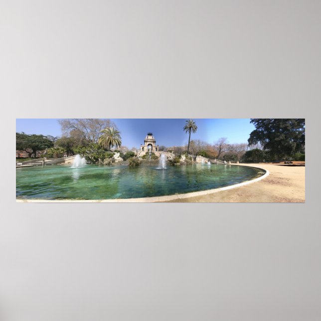Parc de la Ciutadella Poster (Front)
