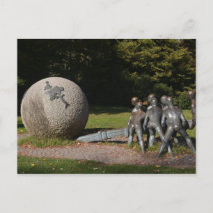 Parc de la Tête d'or Lyon Postcard