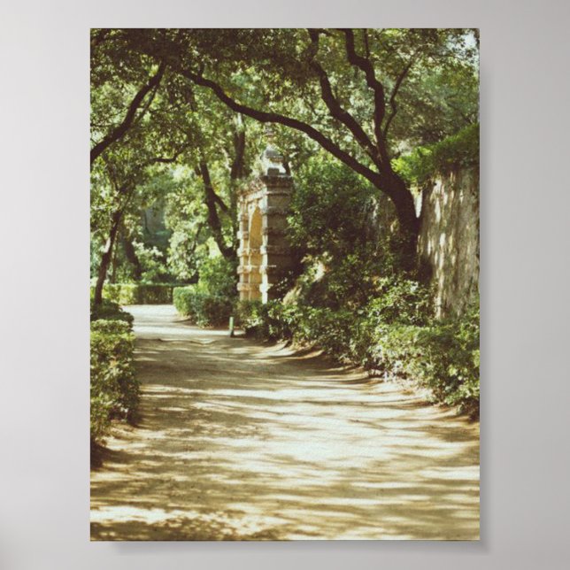 Parc del Laberint d'Horta Poster (Front)