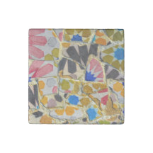 Parc Guell Ceramic Tiles in Barcelona Spain