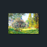 Parc Monceau, Paris Claude Monet Canvas Print<br><div class="desc">Parc Monceau,  Paris Claude Monet cool,  old,  master,  masterpiece,  fine,  retored,   impressionism,  paint,  painting,  vibrant,  saturated,  colour,   beautiful,  nice,  quality,  high,  resolution,  landscape,  scenery,   post,  decoration,  colors,  paris,  france,  renewed best,  seller,  colourful, cheap</div>