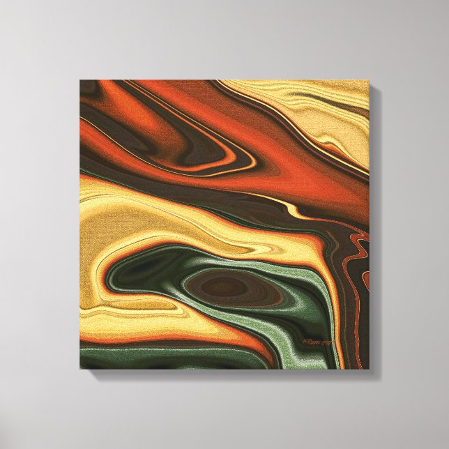 Parched Canvas Print (Front)