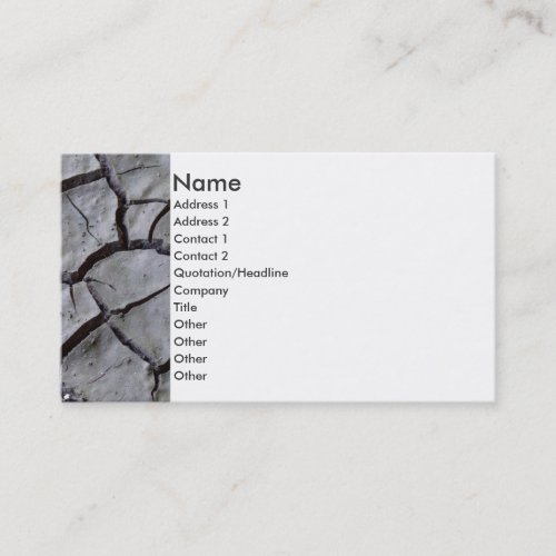 Parched Earth Business Cards