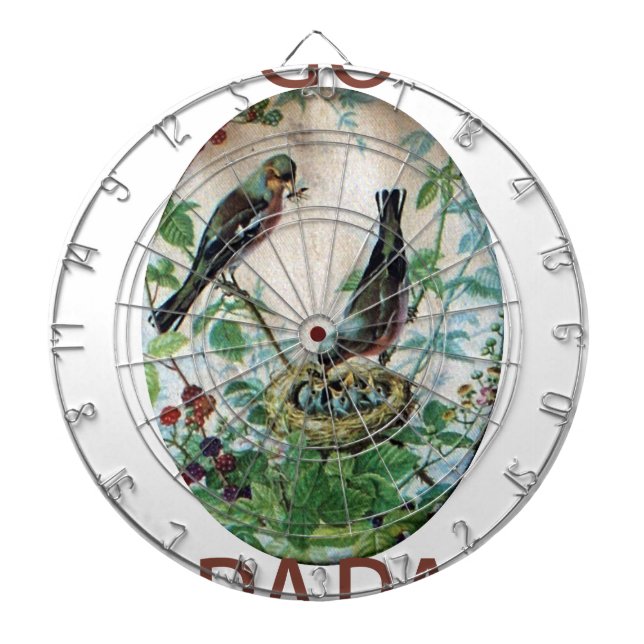 Parched Parents, Precious Chicks: A Nature's Story Dart Board (Front)