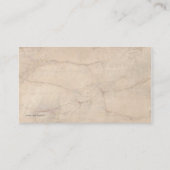 Parchment Inkwell Business Card (Back)