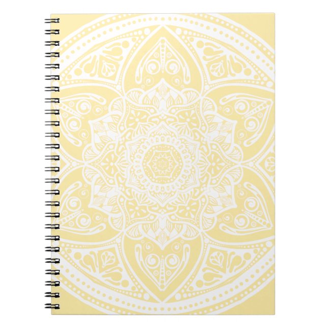 Parchment Mandala Notebook (Front)