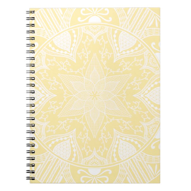 Parchment Mandala Notebook (Front)