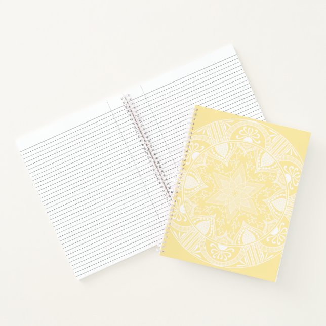 Parchment Mandala Notebook (Inside)
