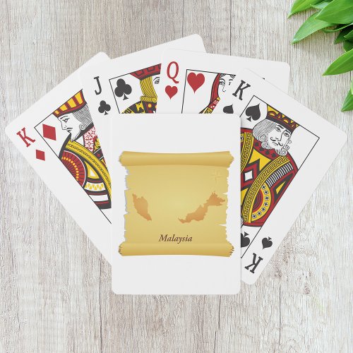 Parchment Of Malaysia Playing Cards