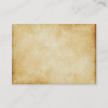 Parchment Paper Background Custom Business Card by bestcustomizables at Zazzle
