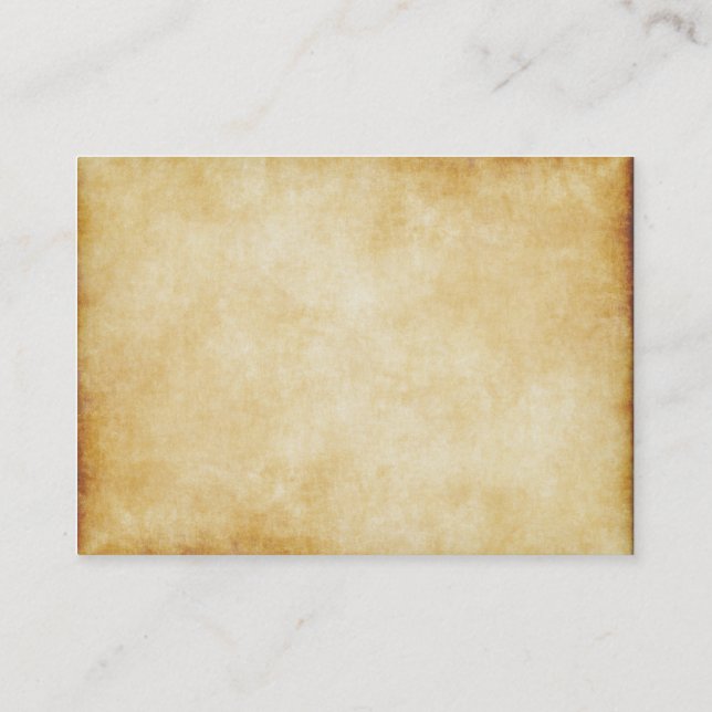 Brown Business Cards, Parchment Business Cards