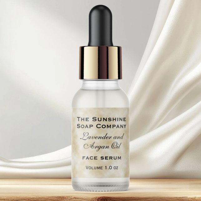 Parchment paper style bottle dropper bottle label (Creator Uploaded)