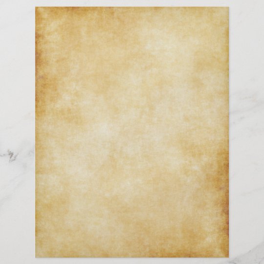 Parchment Paper Template Background Zazzle com