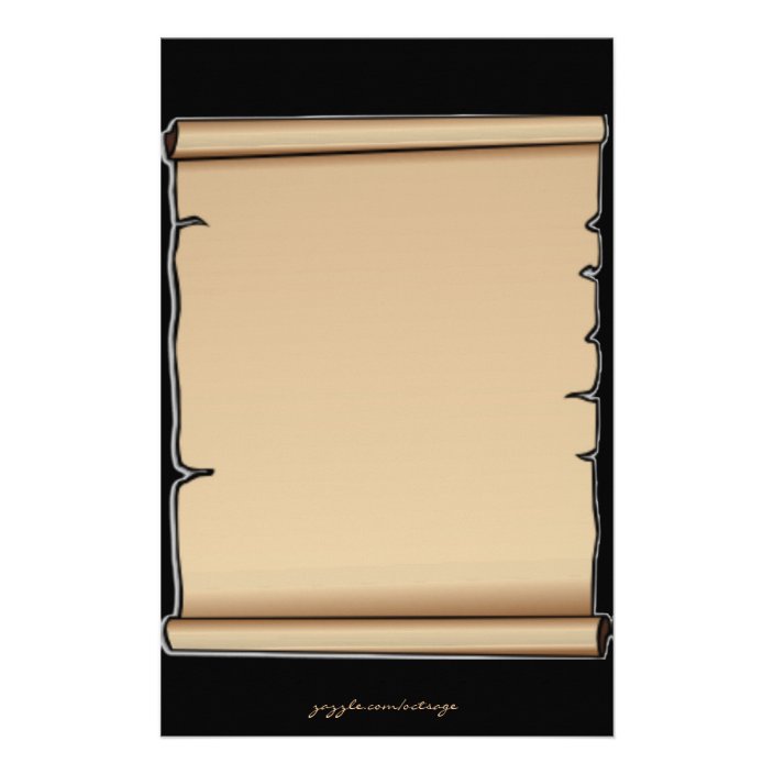 Parchment Scroll Stationery | Zazzle.com