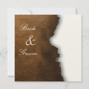 Parchment Wedding Invitation