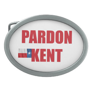 Pardon Kent Belt Buckle