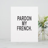 Pardon My French (Standing Front)