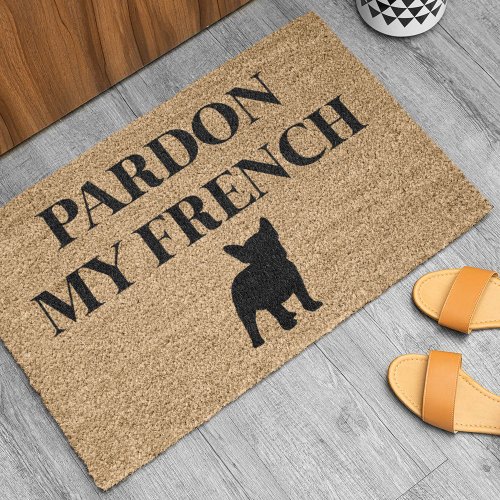 Pardon My French Doormat