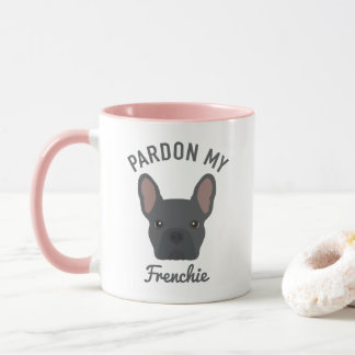 Pardon my Frenchie | Cute Blue French Bulldog Mug