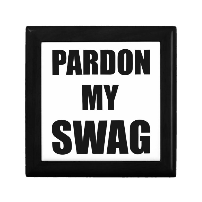 Pardon My Swag Jewelry Boxes