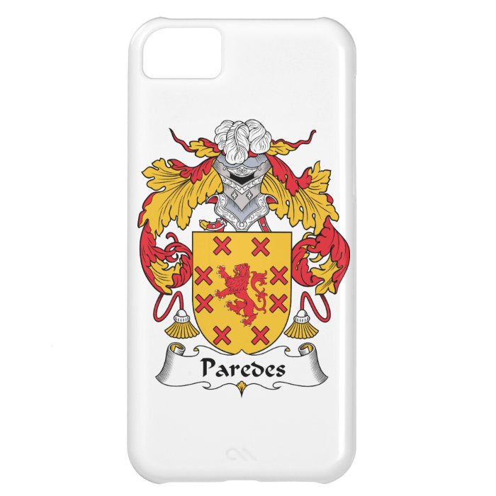 Paredes Family Crest Case For iPhone 5C