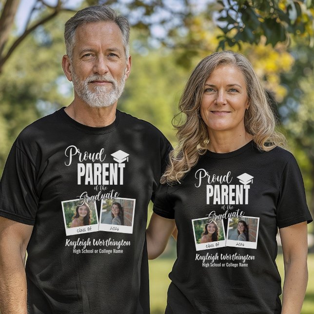 Parent of the 2026 Graduate Photo T-Shirt (Creator Uploaded)