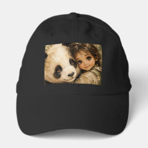 Parent Panda and cute cuddly child Performance Cap