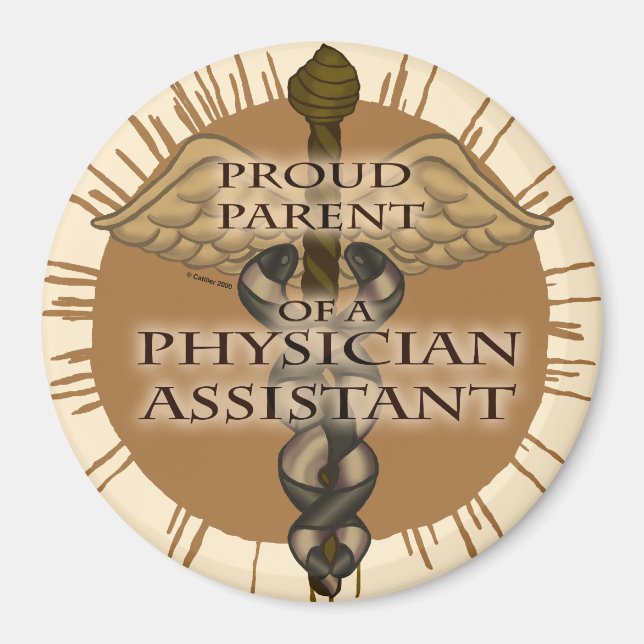 Parent Physician Assistant  Magnet (Front)