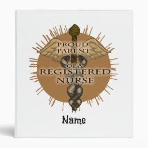 Parent Registered Nurse 3 Ring Binder