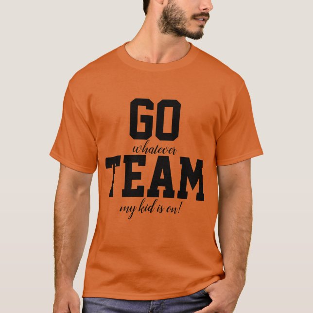 Parent Sports Team Shirt (Front)