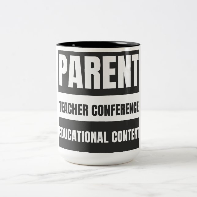 Parent Teacher Conference Mug (Center)