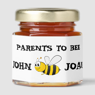 PARENT TO BEE SHOWER FAVORS HONEY JAR FAVORS