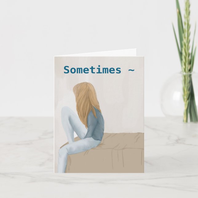 PARENT TO CHILD - SORRY CARD (Front)