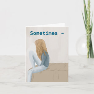 PARENT TO CHILD - SORRY CARD