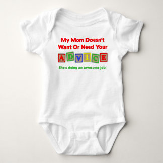 Parental Advice Funny Romper Creeper